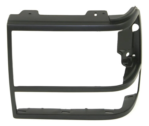 89-92 Ford Ranger Bisel Faro Delantero Negro Izquierdo