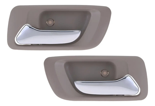 98-02 Honda Accord Manijas Interiores Beige Traseras 2 Pzs