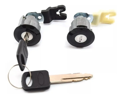 99-04 Ford Mustang Chapas Puertas Con Llaves Color Negro