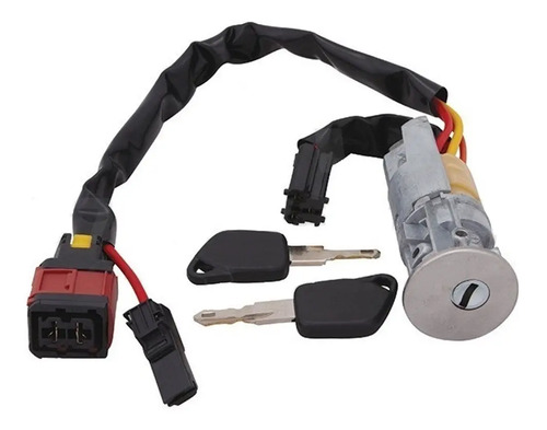 00-08 Peugeot 206 Cilindro De Encendido Con Llaves