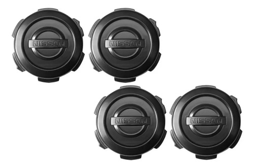 02-22 Nissan Urvan Tapacubo Copa Rin Color Negro 4 Piezas