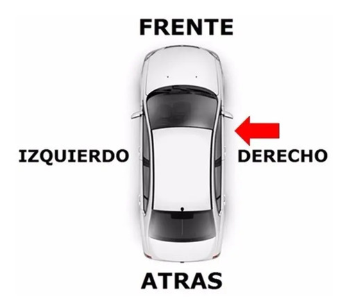 00-06 Vw Pointer Base Manija Interior Plastico Reforzado Der